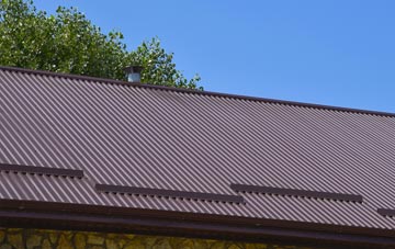 typical New Hedges corrugated roof uses